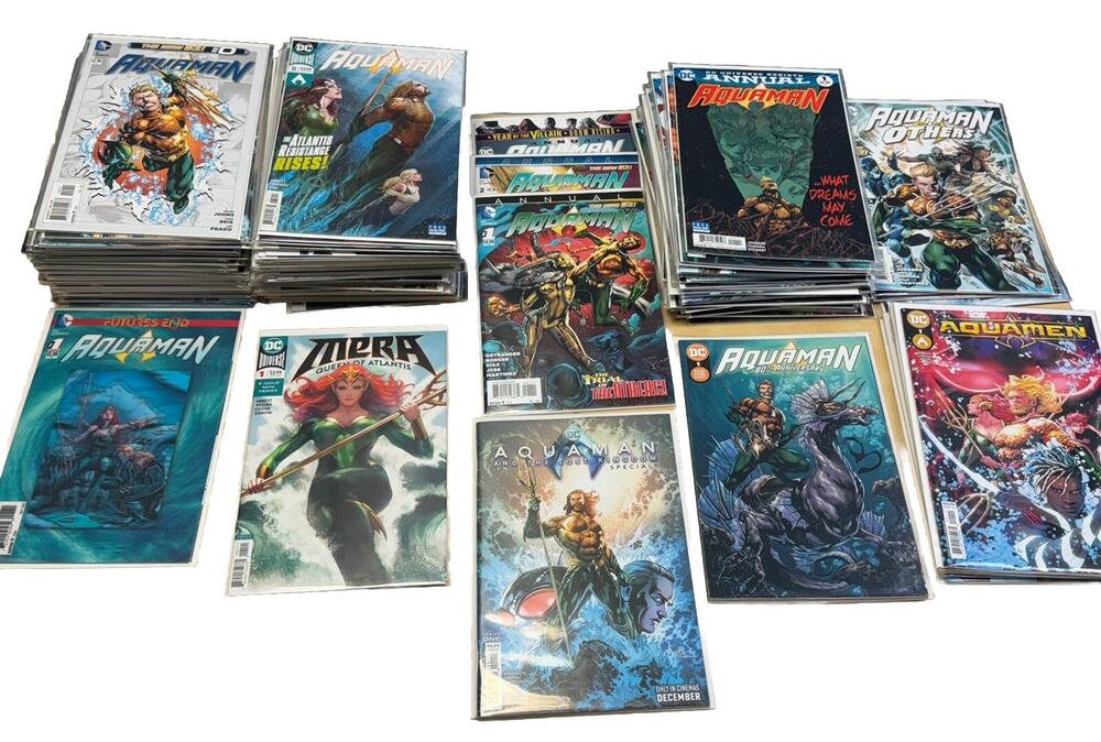 DC Comic Book Lot Aquaman New 52 Universe Rebirth Mera Others Universe Rebirth
